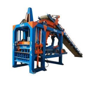 Concrete tuff tile & block making machine