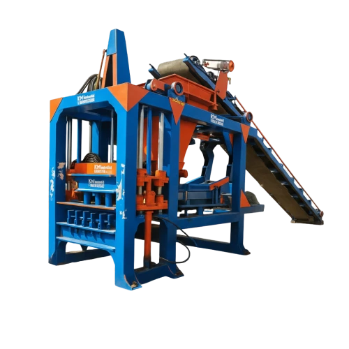 Concrete tuff tile & block making machine