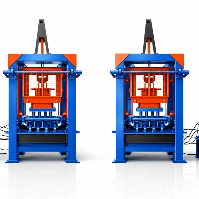 KM.MUGHAL Model (P1) Block & Tuff Tile Making Machine - Image 5