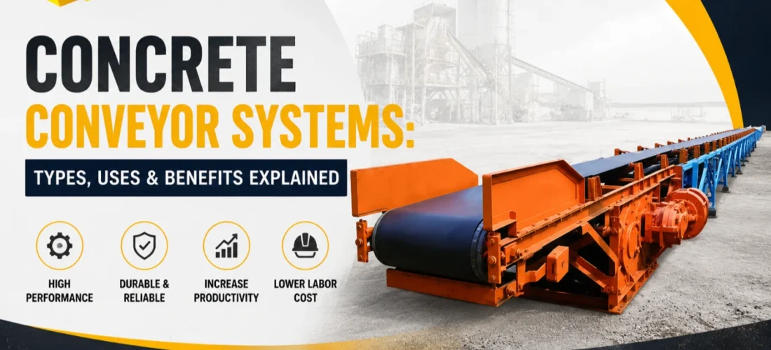 Concrete Conveyor Systems Types, Uses & Benefits Explained
