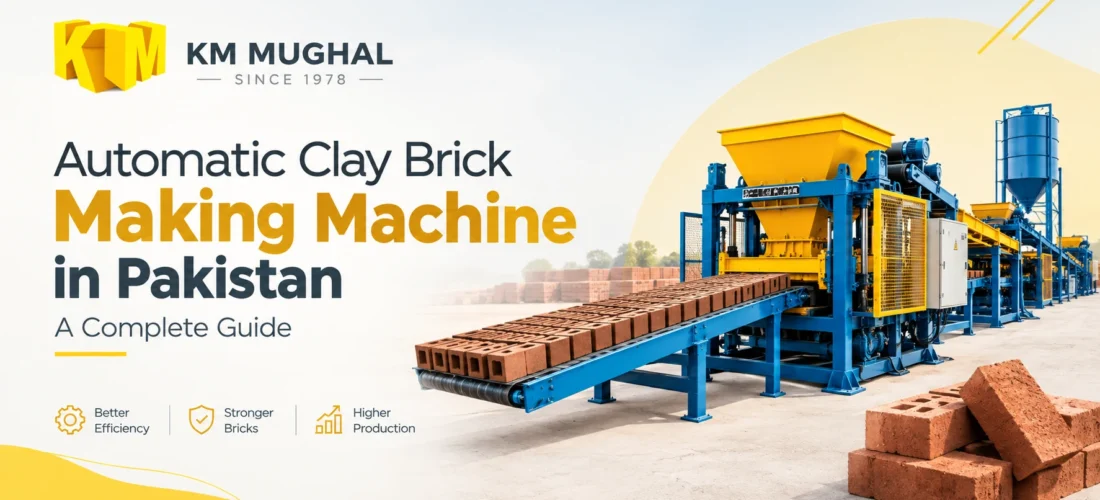 Automatic Clay Brick Making Machine - KM MUghal
