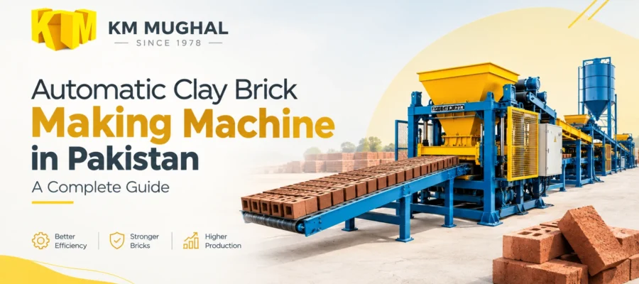Automatic Clay Brick Making Machine - KM MUghal