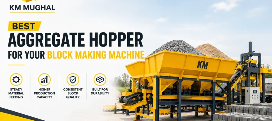 Best aggregate hopper for block making machine