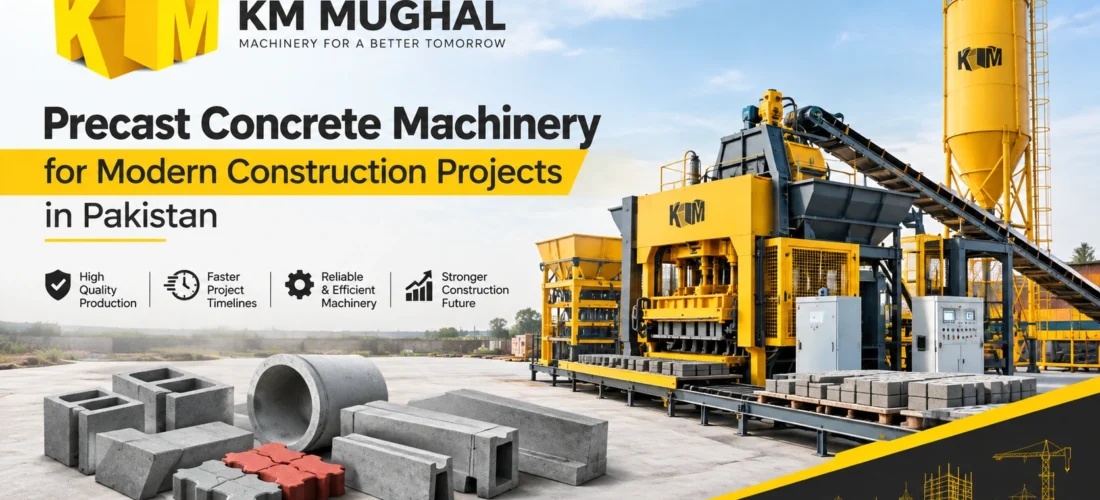 Precast Concrete Machinery for Modern Construction Projects in Pakistan