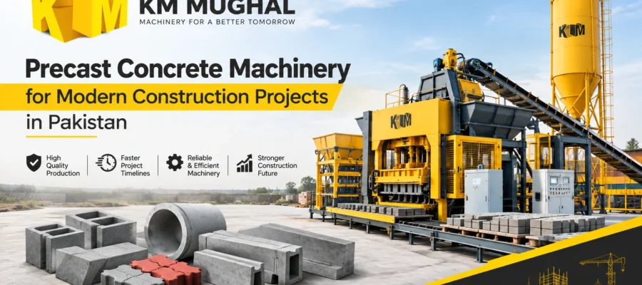 Precast Concrete Machinery for Modern Construction Projects in Pakistan